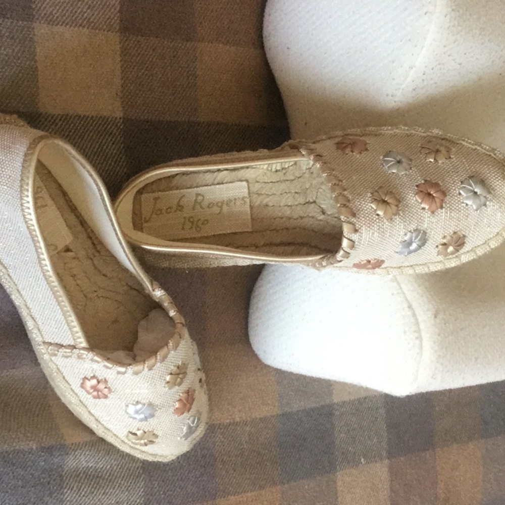 Jack Rogers espadrilles NEW. Size 6.5